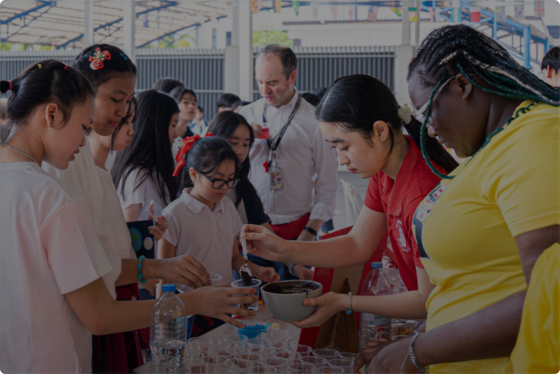 A Caring Community Connected to the World